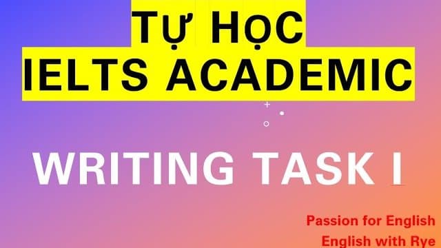 Tự học IELTS WRITING